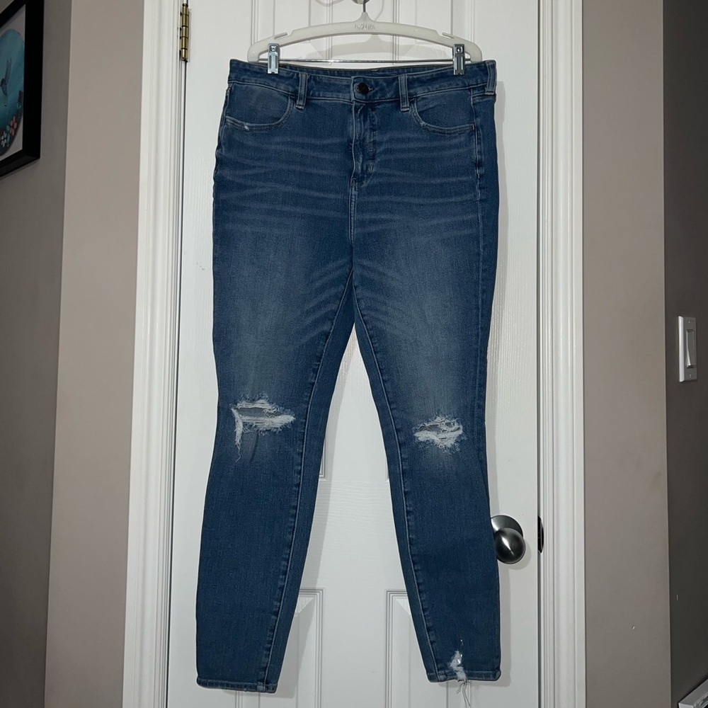 American Eagle Size 14 Denim Skinny Jeans